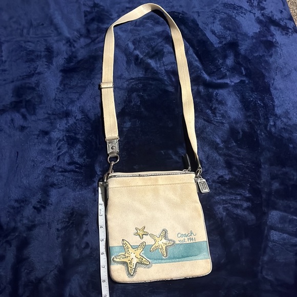 ๐ Coach Vintage Starfish Satchel- Crossbody Purse - EARLY BLACK FRIDAY SALE!!! - Picture 7 of 15